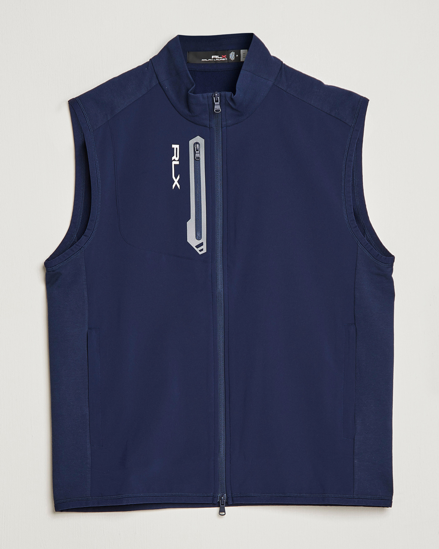Heren | Truien | RLX Ralph Lauren | Tech Terry Vest Refined Navy