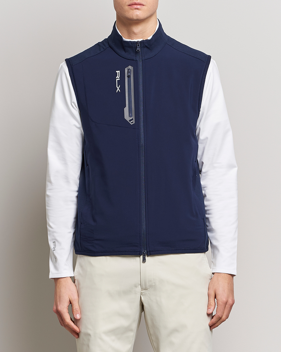 Heren | Truien | RLX Ralph Lauren | Tech Terry Vest Refined Navy