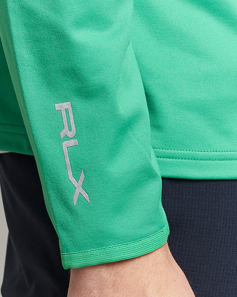Heren | Truien | RLX Ralph Lauren | Luxury Jersey Half Zip Vineyard Green