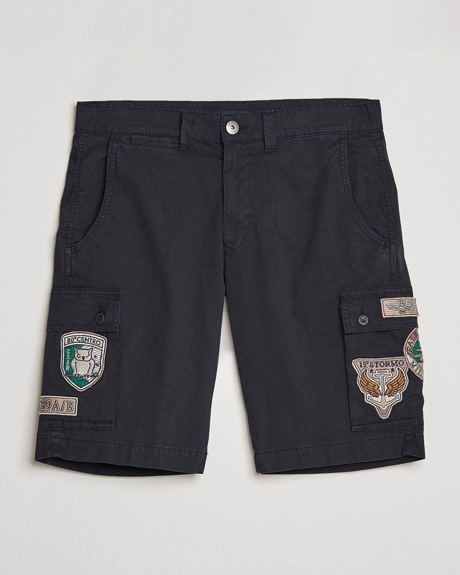 Heren | Korte broek | Aeronautica Militare | Bermuda Tasconato Shorts Navy