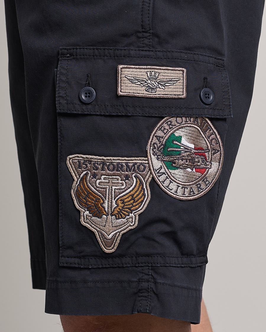 Heren | Korte broek | Aeronautica Militare | Bermuda Tasconato Shorts Navy