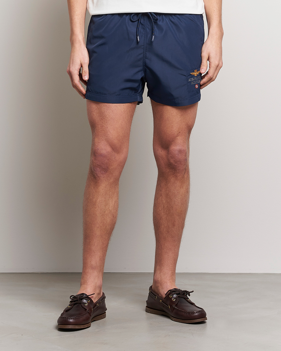 Heren | Zwembroek | Aeronautica Militare | Costume Swim Shorts Navy
