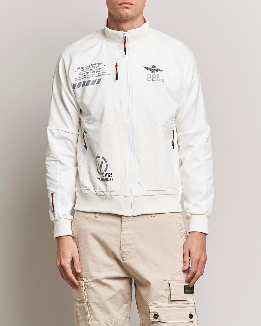 Heren | Truien | Aeronautica Militare | Felpa Zip Sweater Ice