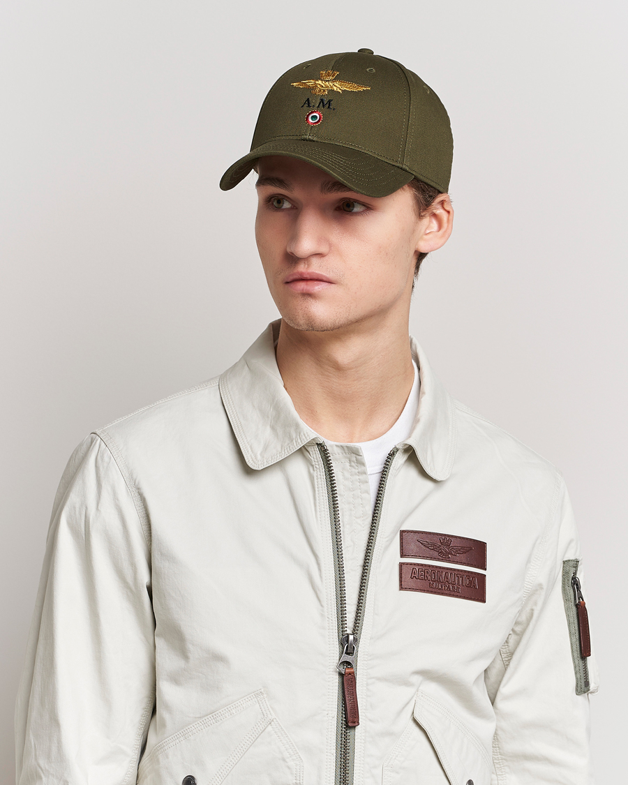 Heren |  | Aeronautica Militare | Cotton Baseball Cap Green