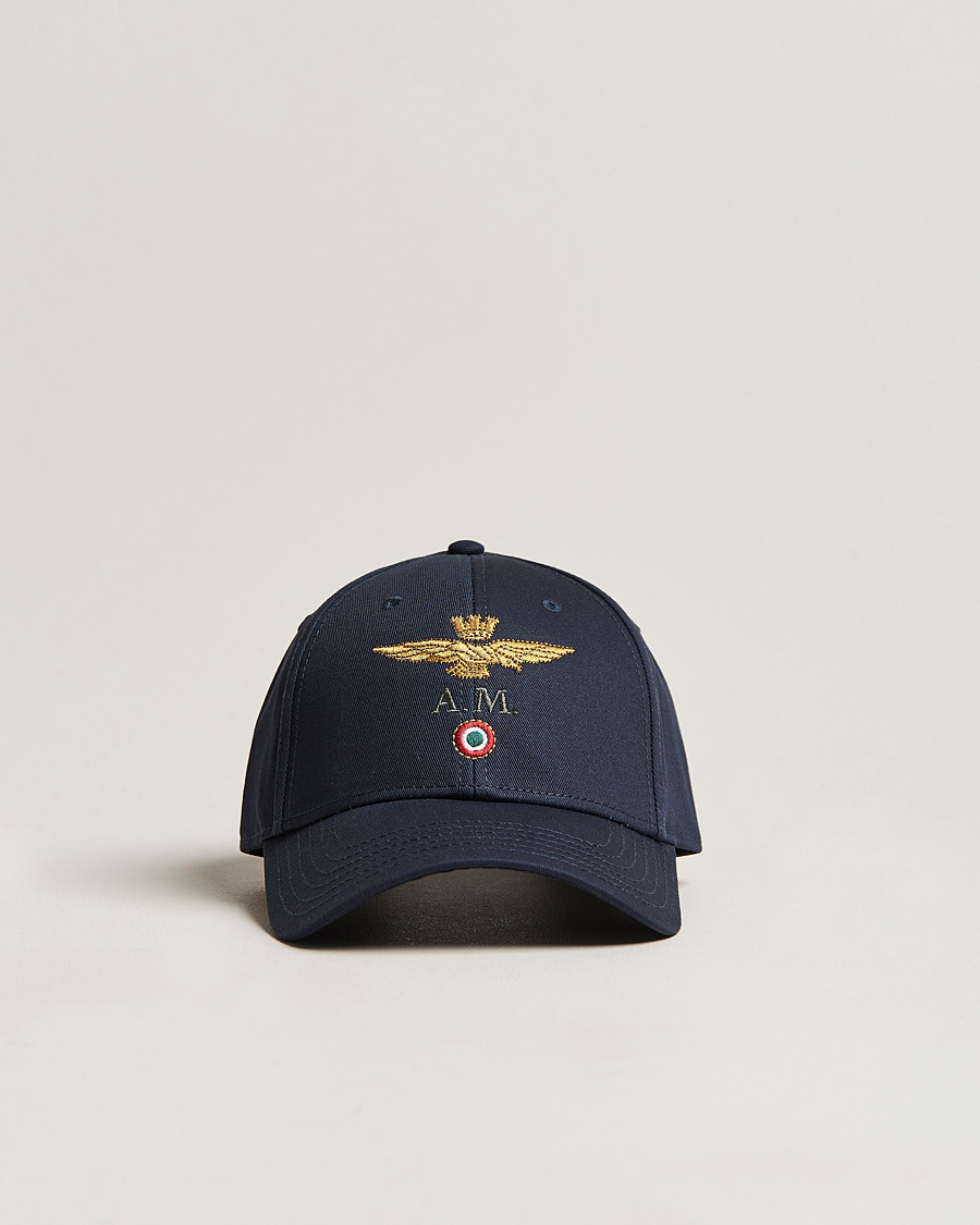 Heren | Accessoires | Aeronautica Militare | Cotton Baseball Cap Navy