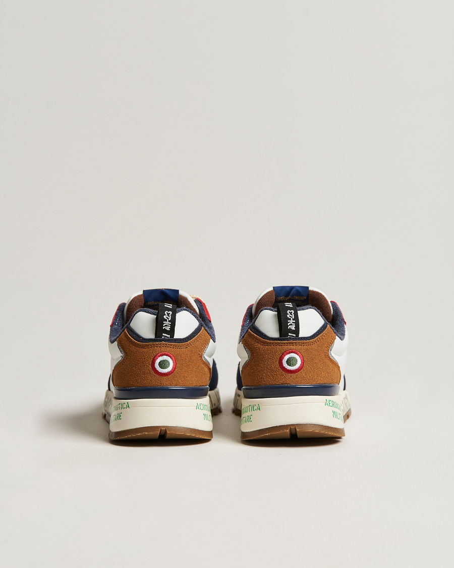 Heren | Aeronautica Militare Running Sneakers Mustard | Aeronautica Militare | Running Sneakers Mustard