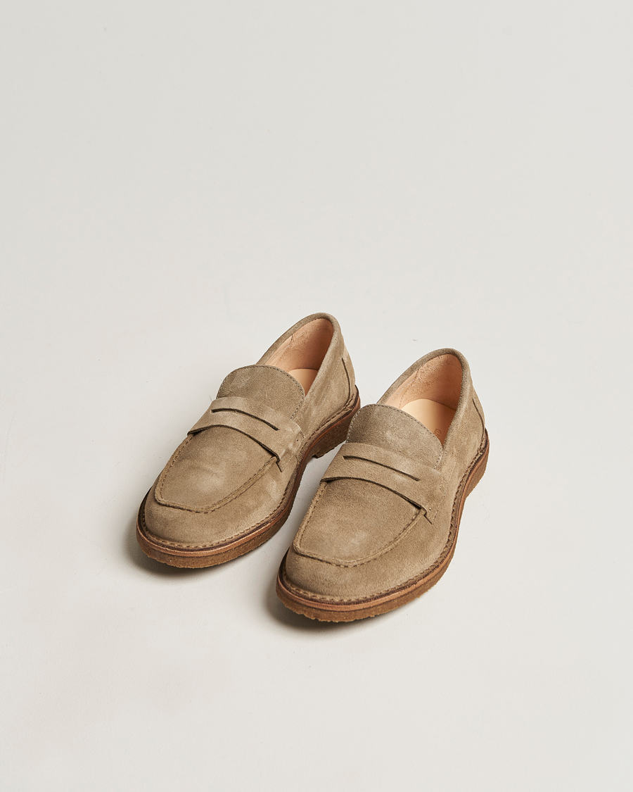 Heren | Italian Department | Astorflex | Mokaflex Loafers Stone Suede