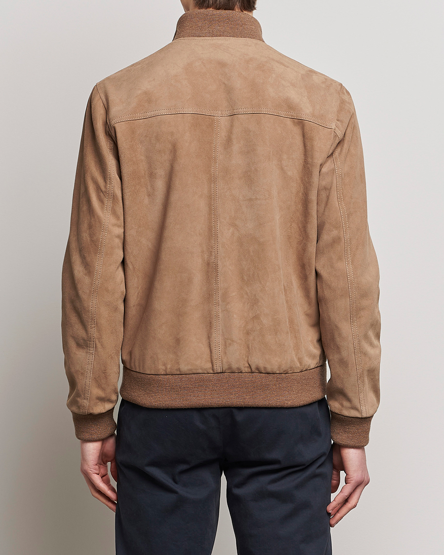 Heren | Jassen | Valstar | Valstarino Suede Jacket Light Beige