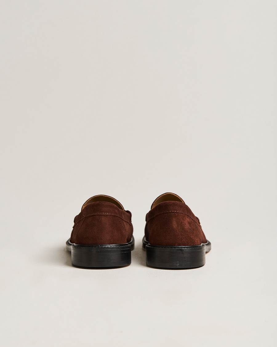 Heren | VINNY's Yardee Moccasin Loafer Brown Suede | VINNY's | Yardee Moccasin Loafer Brown Suede