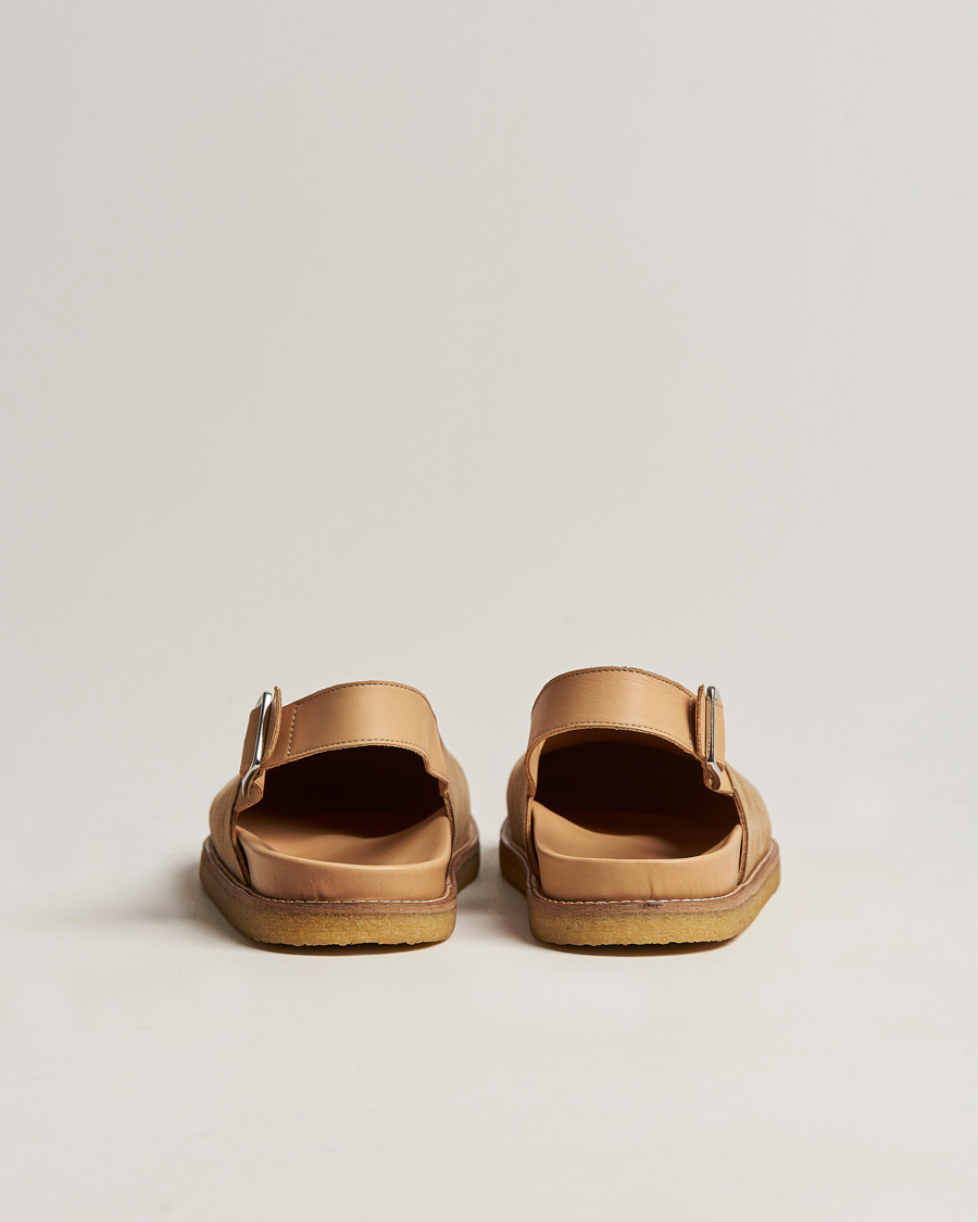 Heren | VINNY's Strapped Mule Sand Suede | VINNY's | Strapped Mule Sand Suede