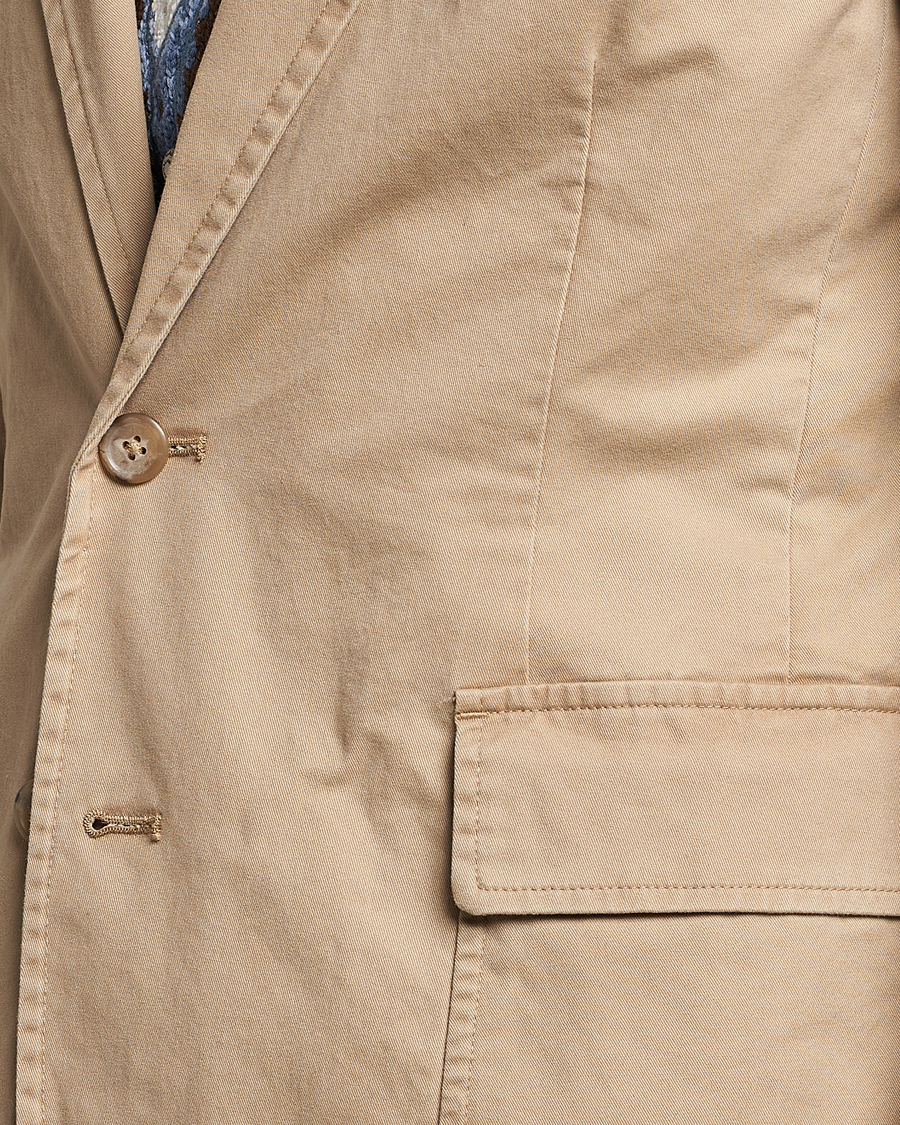 Heren | Blazers | Polo Ralph Lauren | Cotton Stretch Sportcoat Monument Tan