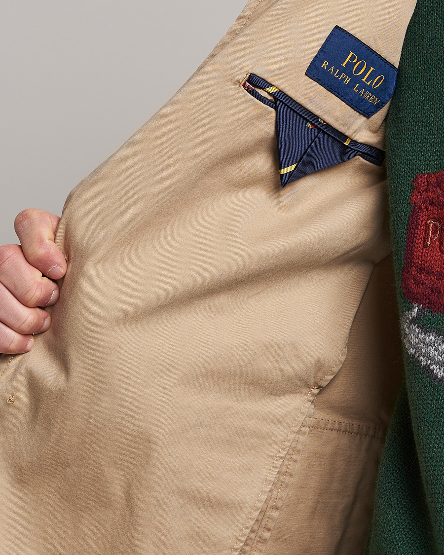 Heren | Blazers | Polo Ralph Lauren | Cotton Stretch Sportcoat Monument Tan
