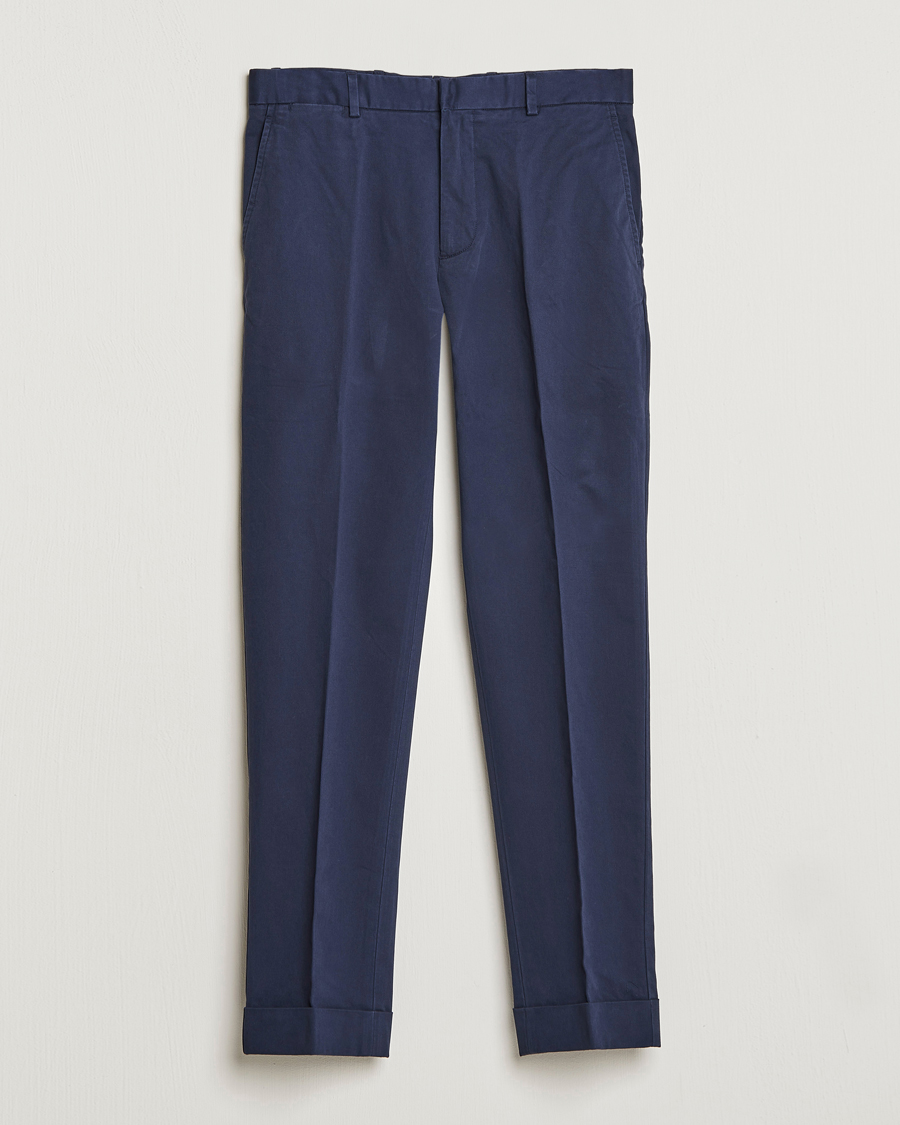 Heren | Broeken | Polo Ralph Lauren | Cotton Stretch Trousers Nautical Ink