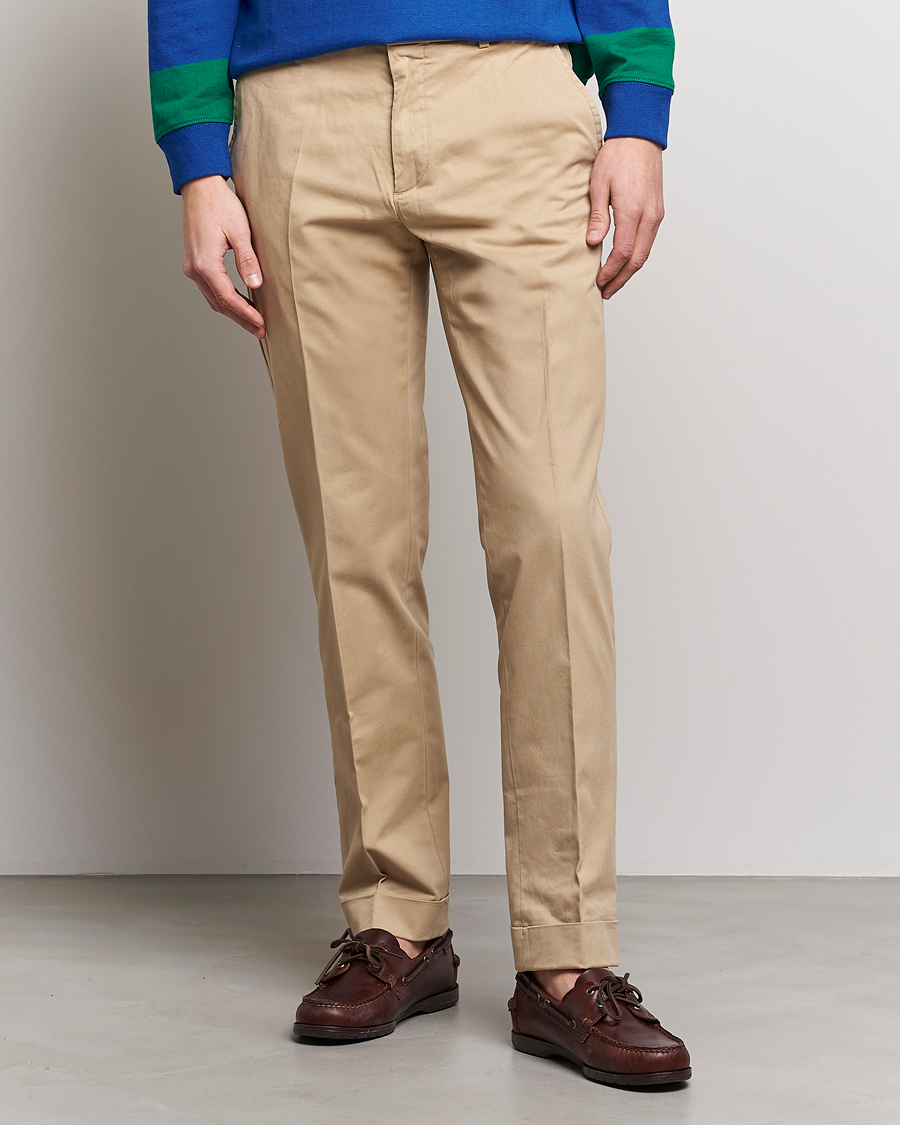 Heren | Broeken | Polo Ralph Lauren | Cotton Stretch Trousers Monument Tan