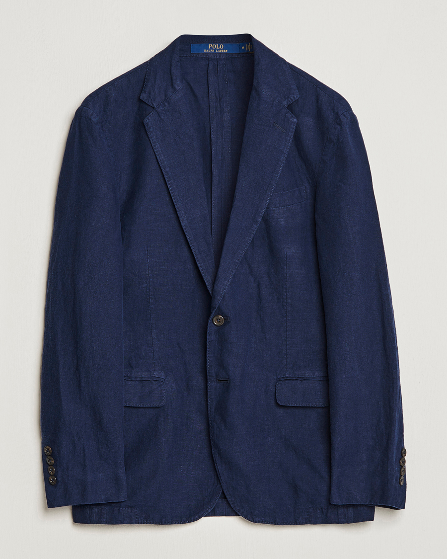 Heren | Blazers | Polo Ralph Lauren | Linen Sportcoat Navy