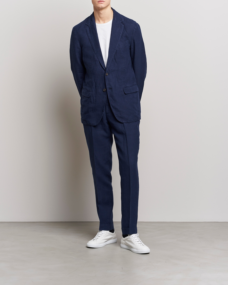Heren | Blazers | Polo Ralph Lauren | Linen Sportcoat Navy