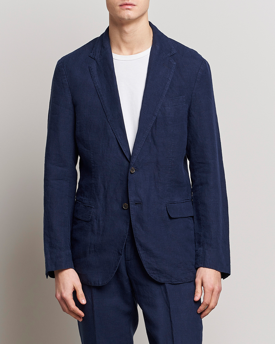 Heren | Blazers | Polo Ralph Lauren | Linen Sportcoat Navy
