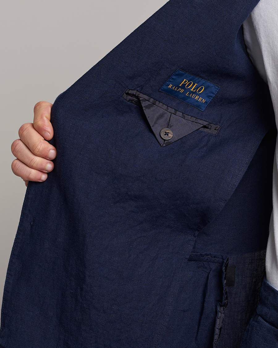 Heren | Blazers | Polo Ralph Lauren | Linen Sportcoat Navy