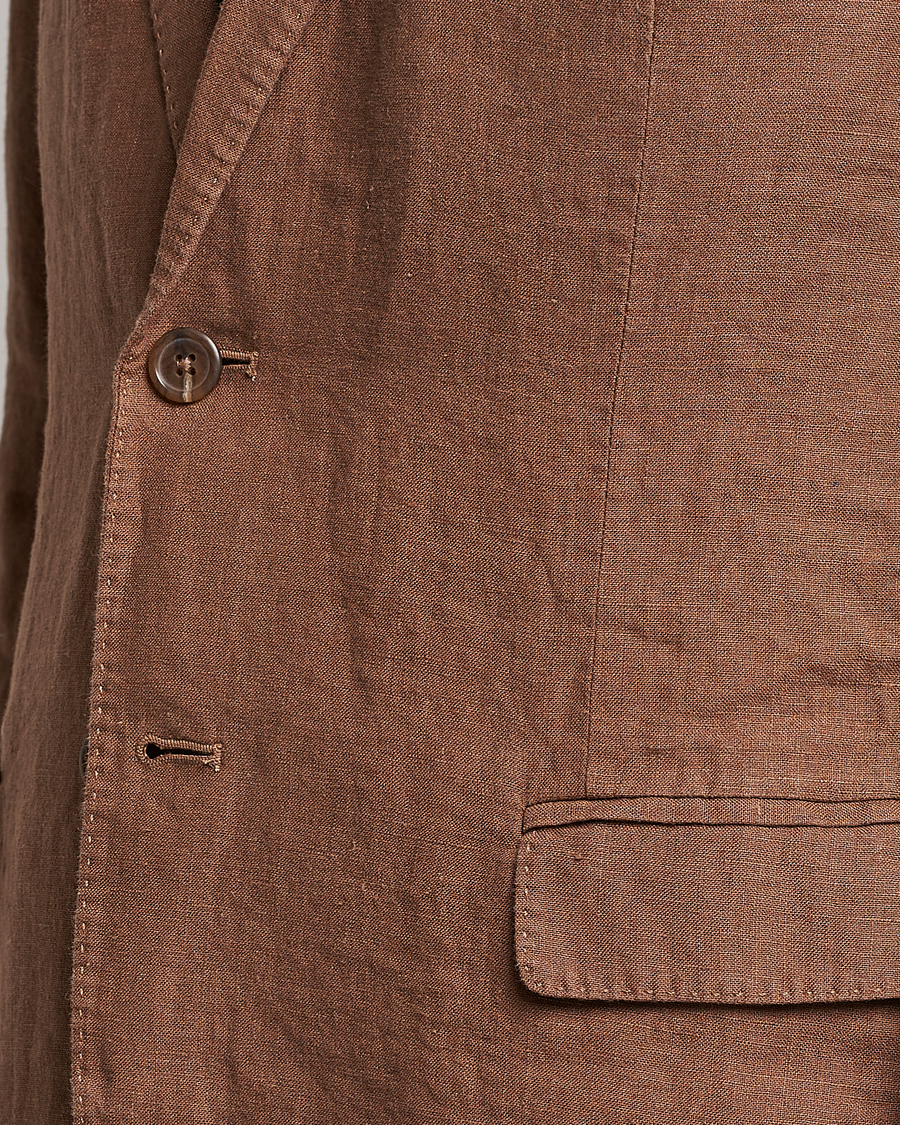 Heren | Blazers | Polo Ralph Lauren | Linen Sportcoat Luggage Brown