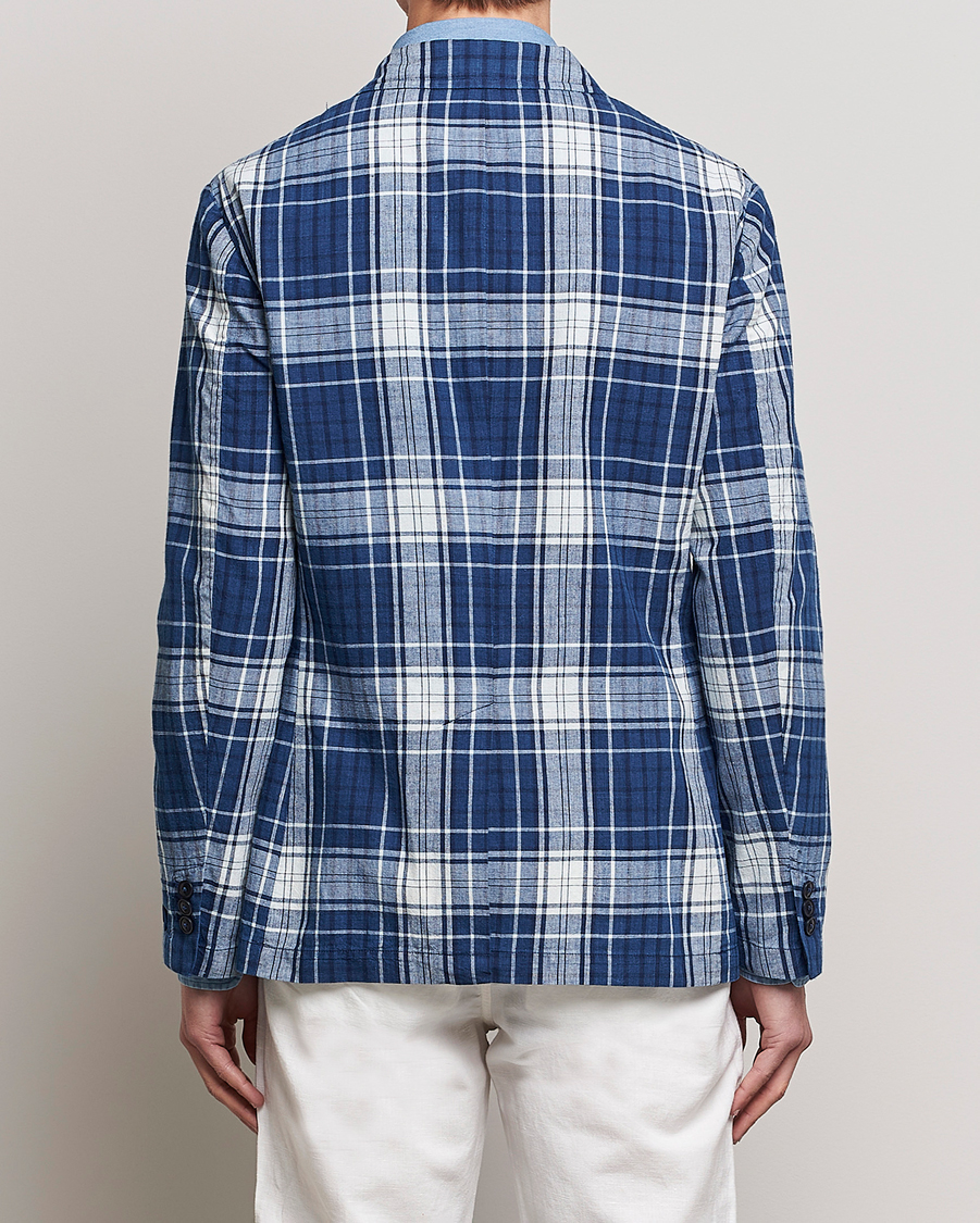 Heren | Blazers | Polo Ralph Lauren | Madras Indigo Checked Sportcoat Blue Multi