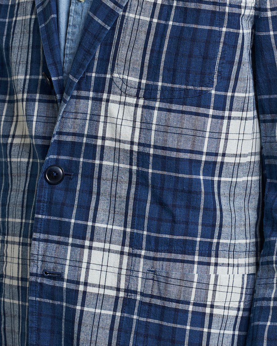 Heren | Blazers | Polo Ralph Lauren | Madras Indigo Checked Sportcoat Blue Multi