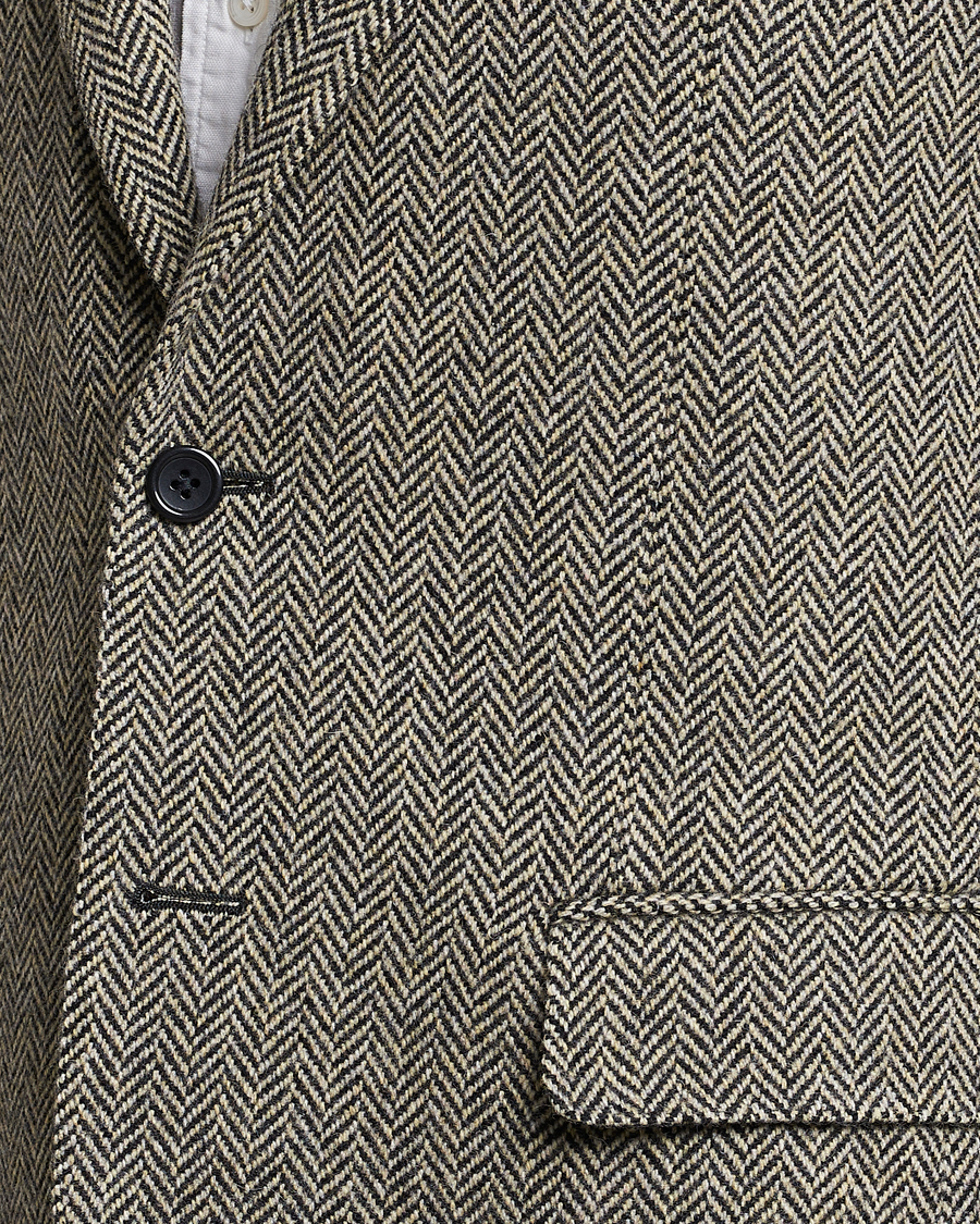 Heren | Blazers | Polo Ralph Lauren | Herringbone Sportcoat Black/Cream