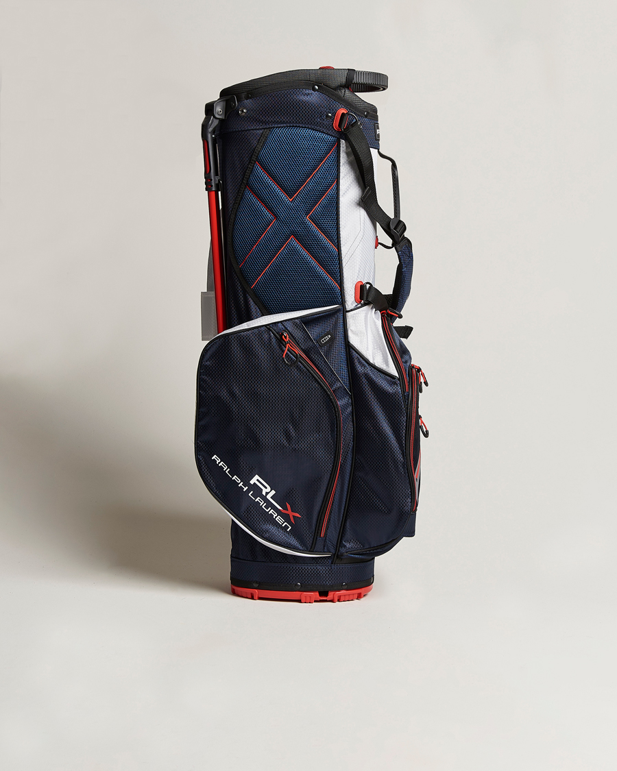 Heren | RLX Ralph Lauren Stand Golf Bag White/Navy | RLX Ralph Lauren | Stand Golf Bag White/Navy