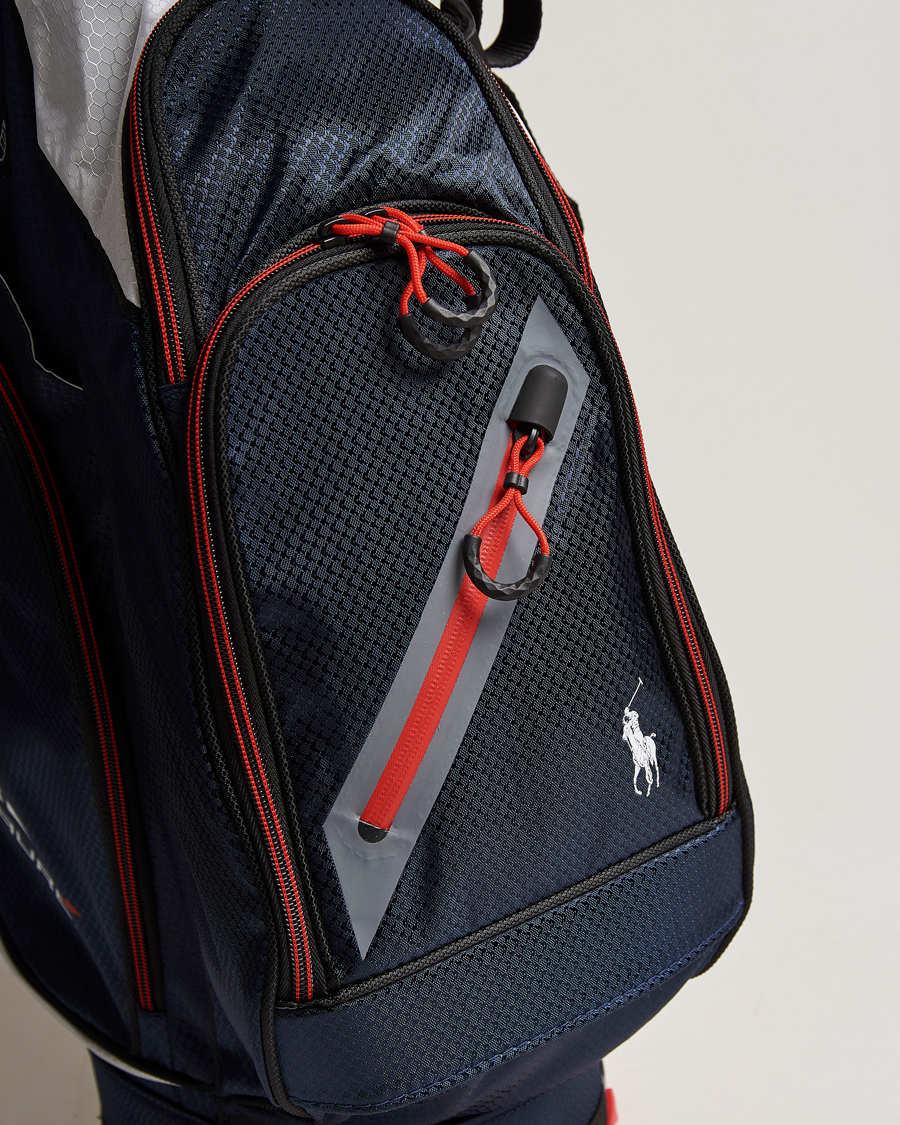 Heren | RLX Ralph Lauren Stand Golf Bag White/Navy | RLX Ralph Lauren | Stand Golf Bag White/Navy