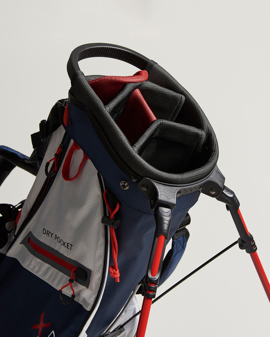 Heren | RLX Ralph Lauren Stand Golf Bag White/Navy | RLX Ralph Lauren | Stand Golf Bag White/Navy
