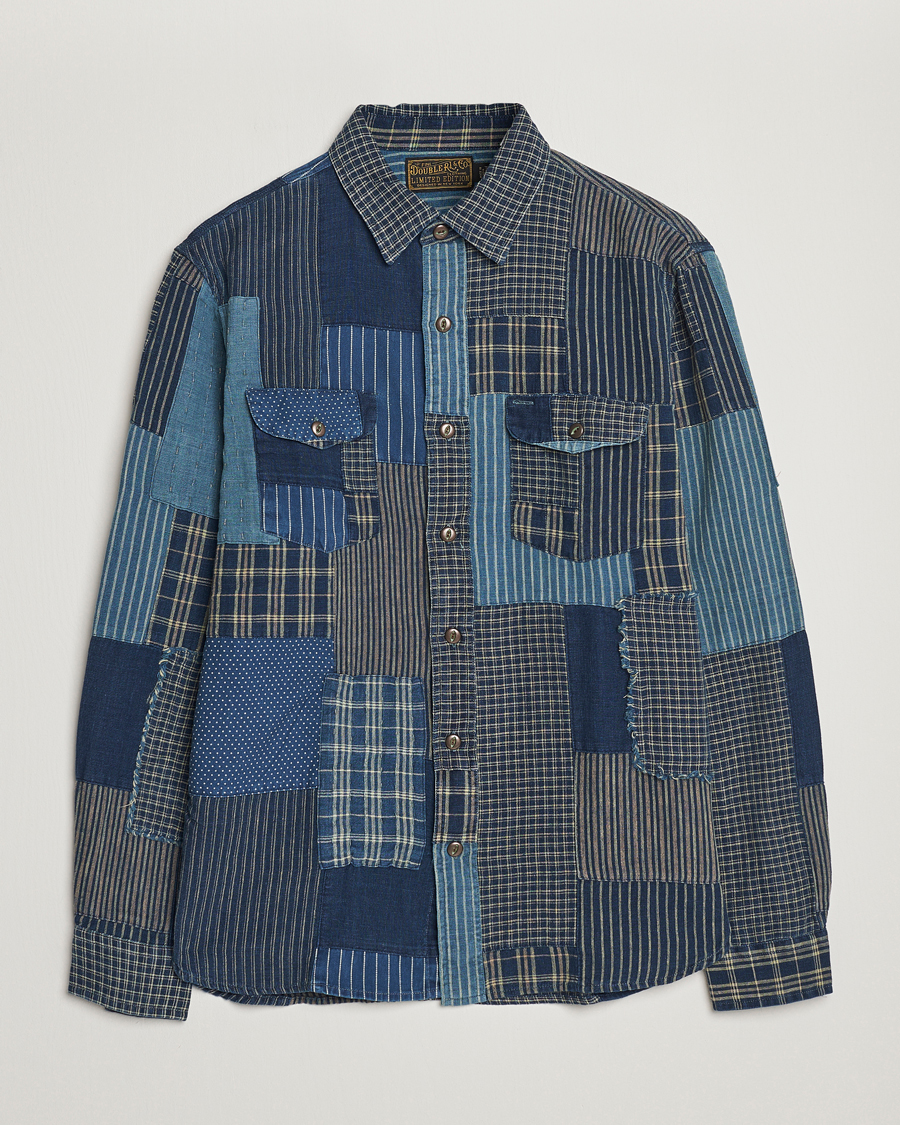 Heren | Overhemden | RRL | Sweet Orr Overshirt Indigo Patchwork