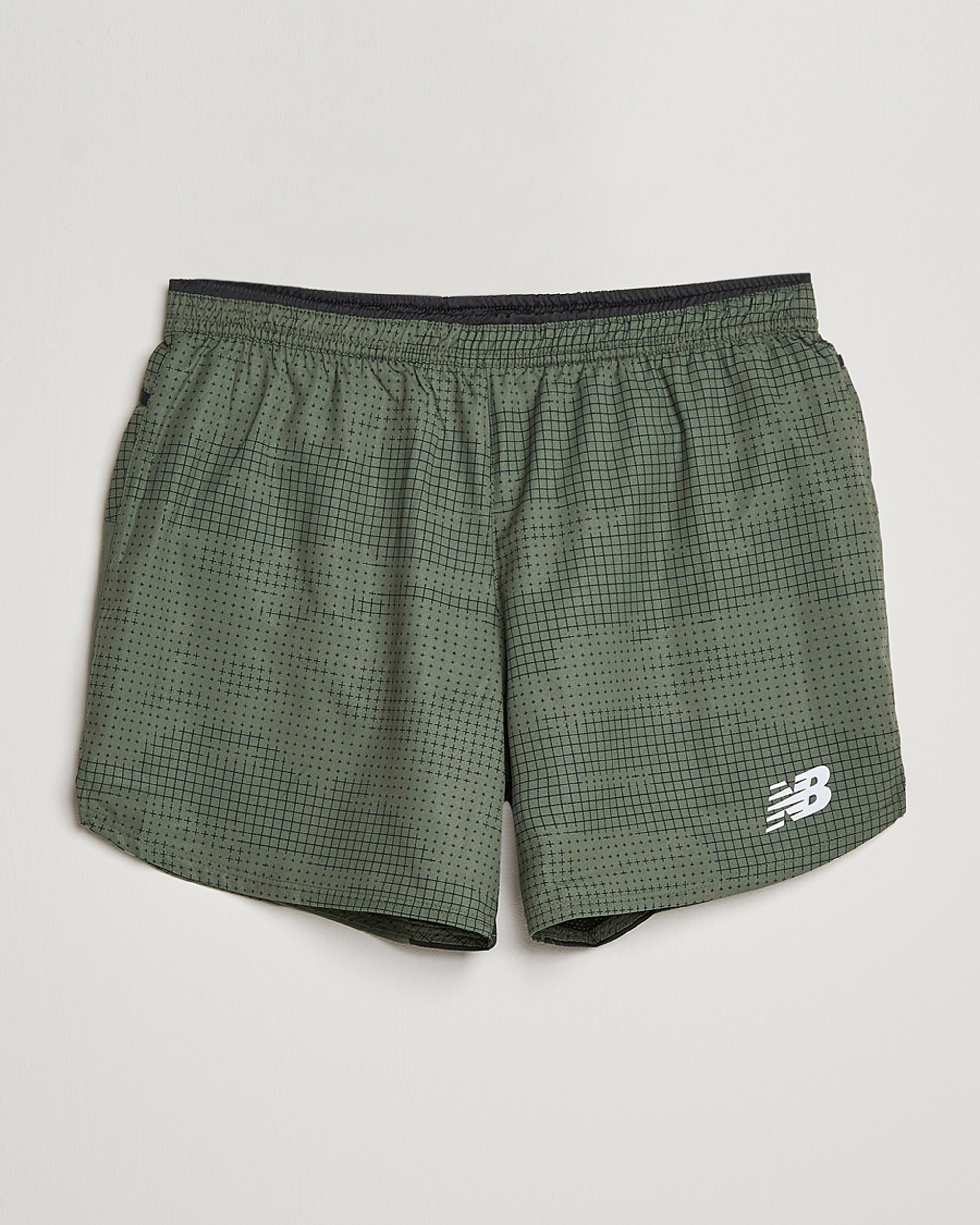 Heren | Korte broek | New Balance Running | Impact Run 5 Inch Shorts Deep Olive