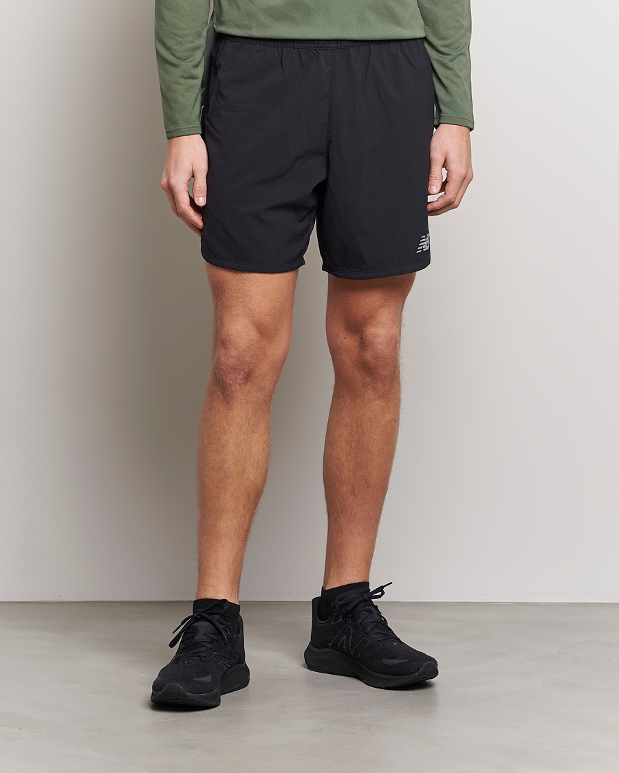 Heren | Korte broek | New Balance Running | New Balance Impact Run 7 Inch Shorts Black