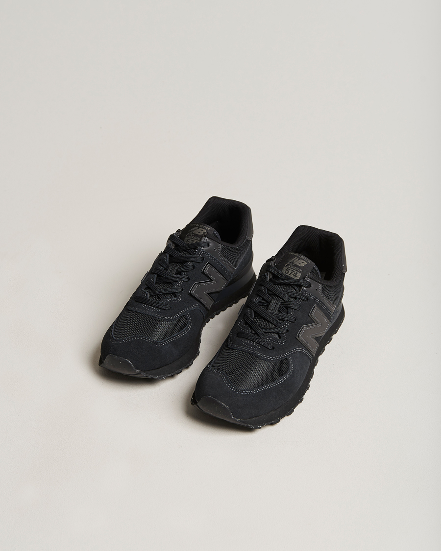 Heren | Afdelingen | New Balance | 574 Sneakers Full Black