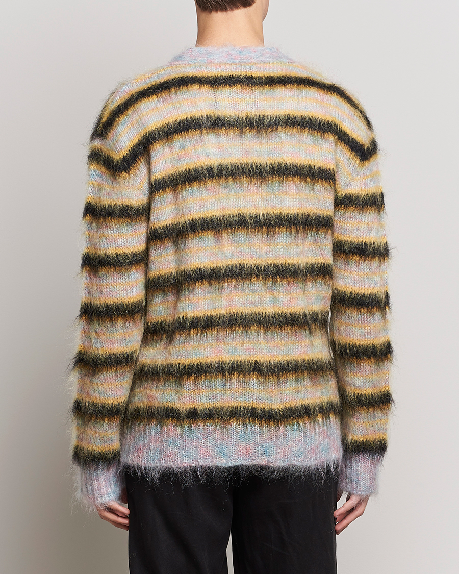 Heren | Truien | Marni | Striped Mohair Cardigan Multicolor