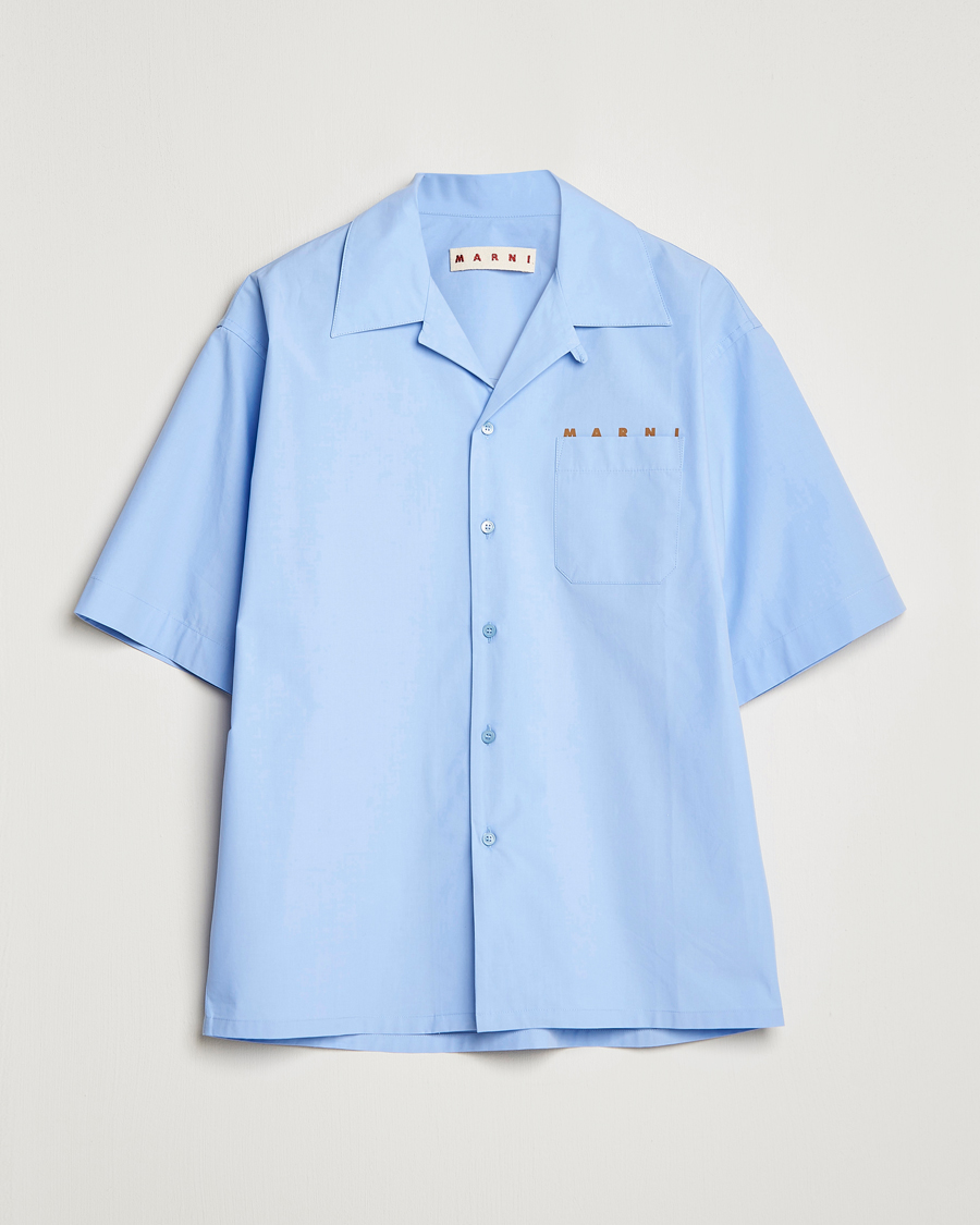 Heren | Overhemden | Marni | Bowling Shirt Iris Blue