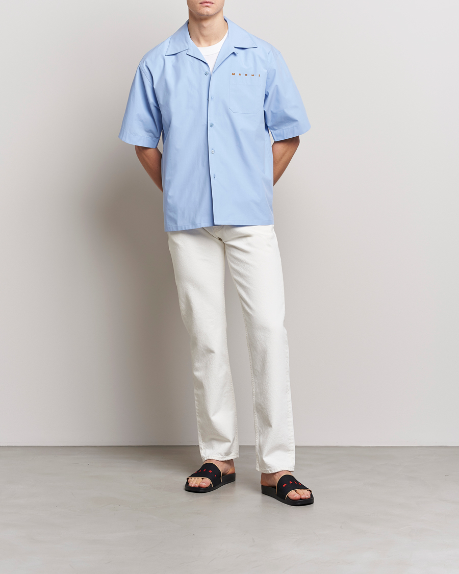 Heren | Overhemden | Marni | Bowling Shirt Iris Blue