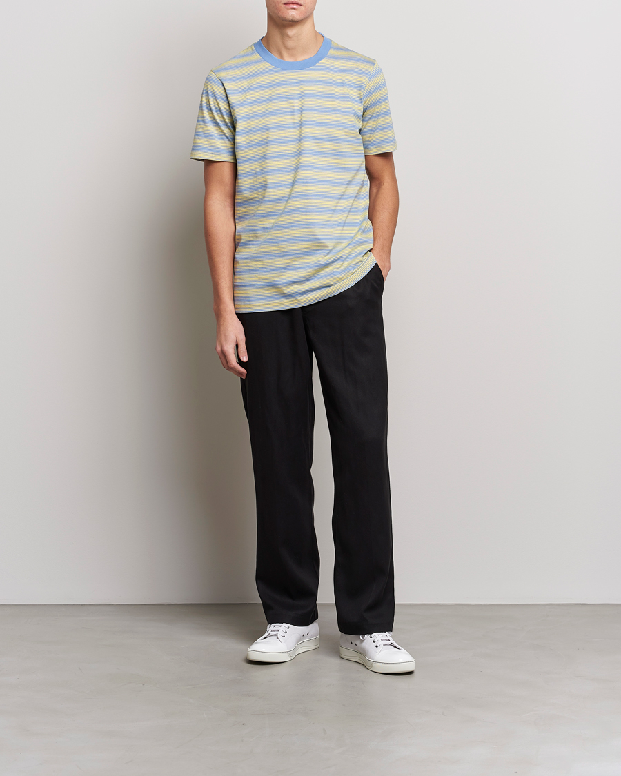 Heren | T-shirts | Marni | 3-Pack Block Stripe T-Shirt Citrine