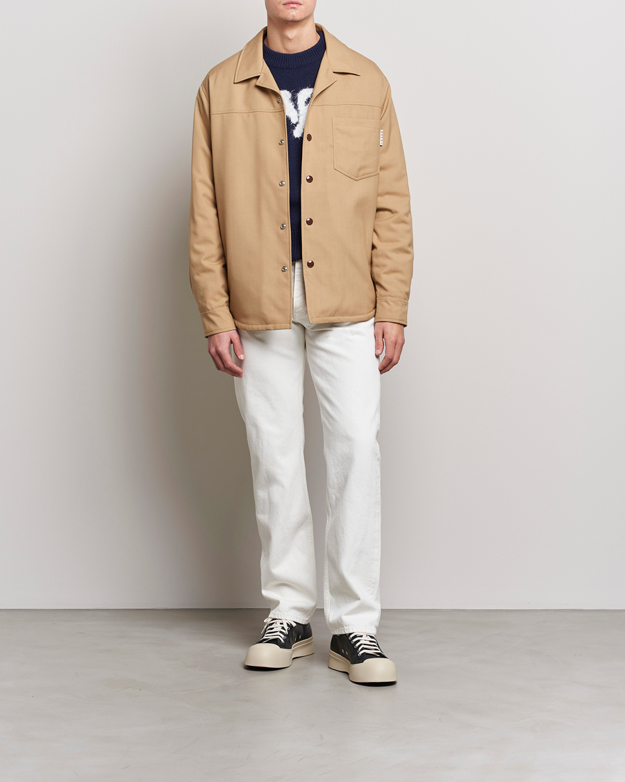 Heren | Jassen | Marni | Virgin Wool Shirt Jacket Dijon