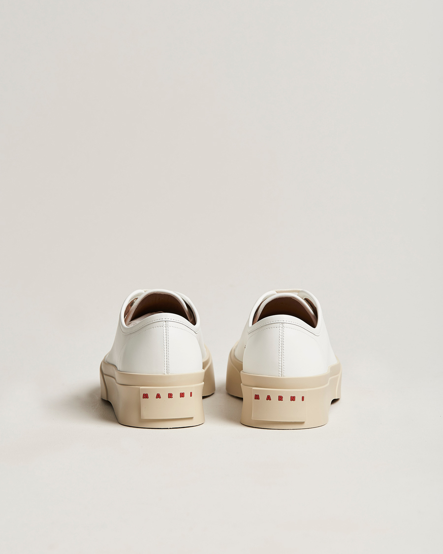 Heren | Marni Pablo Leather Sneakers Lily White | Marni | Pablo Leather Sneakers Lily White