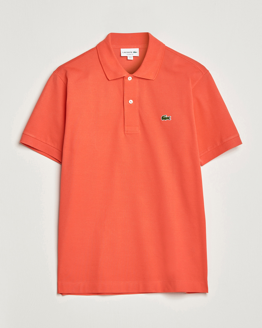 Lacoste polo rood best sale