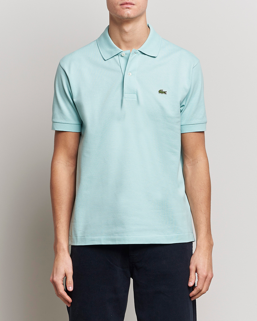 Heren | Poloshirts met korte mouwen | Lacoste | Original Polo Piké Pastille Mint