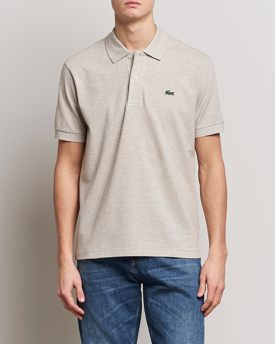 Heren | Lacoste | Lacoste | Original Melange Polo Piké Heather Wicker