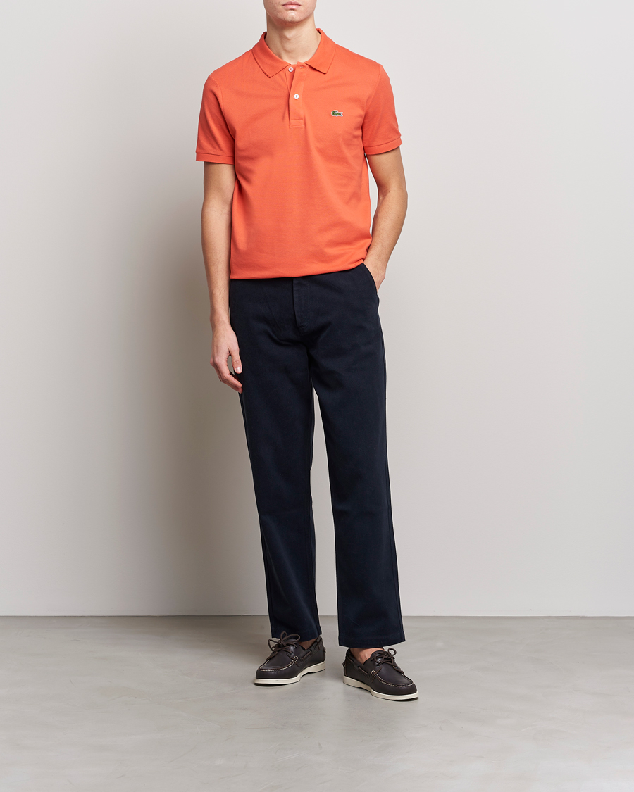 Heren | Polo's | Lacoste | Slim Fit Polo Piké Watermelon