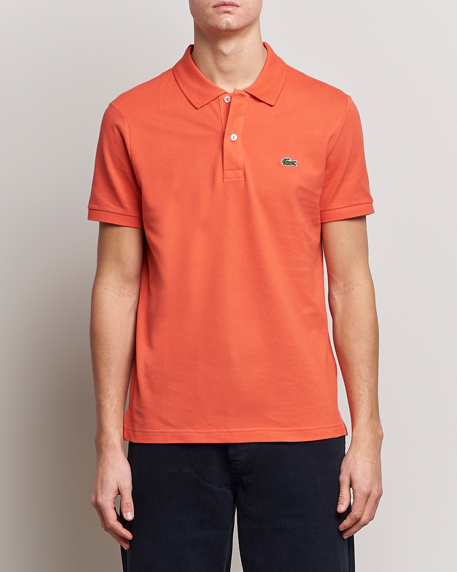 Heren | Poloshirts met korte mouwen | Lacoste | Slim Fit Polo Piké Watermelon