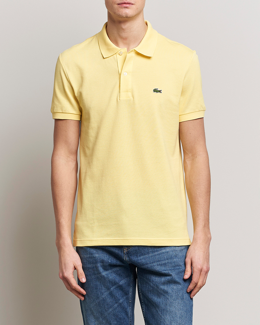 Heren |  | Lacoste | Slim Fit Polo Piké Yellow