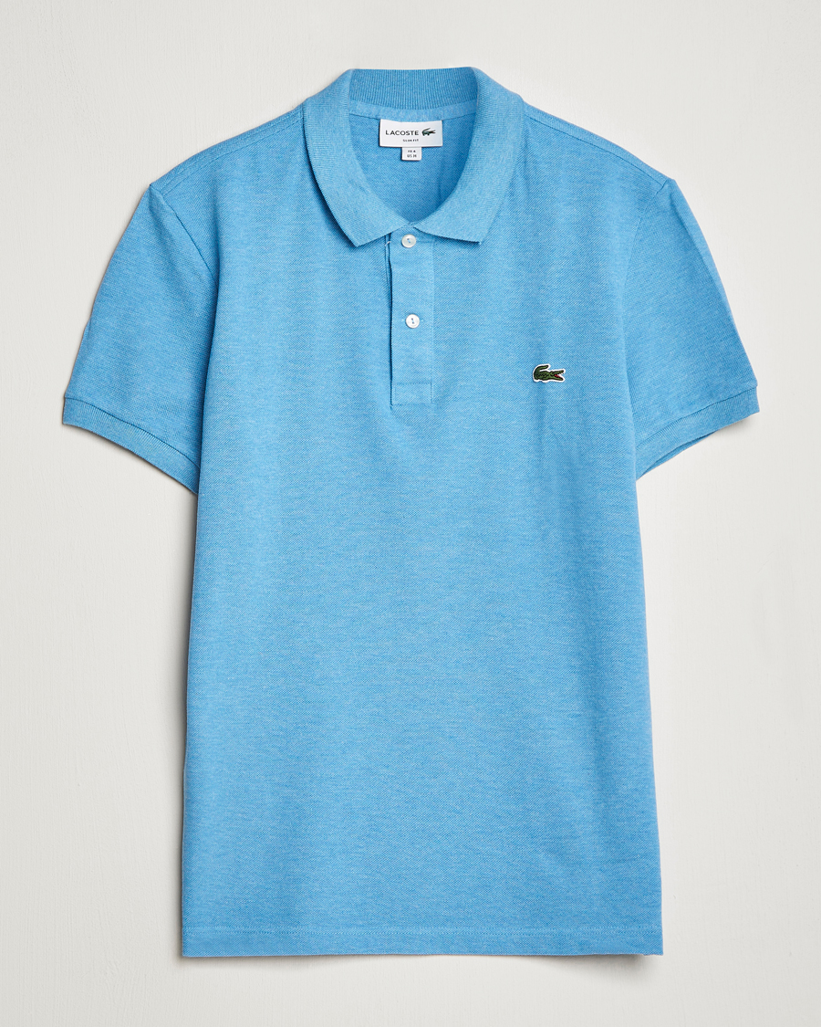 Heren | Polo's | Lacoste | Slim Fit Polo Piké Heather Thermal