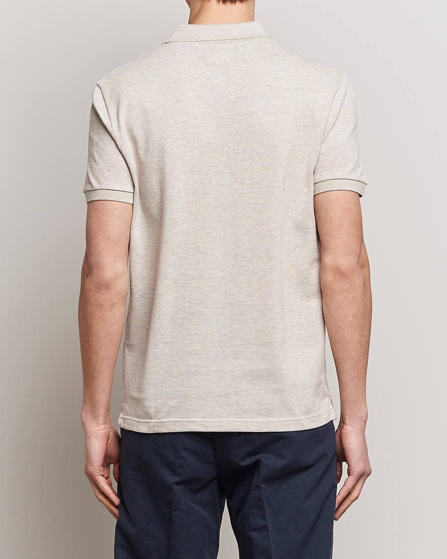 Heren | Polo's | Lacoste | Slim Fit Polo Piké Heather Wicker
