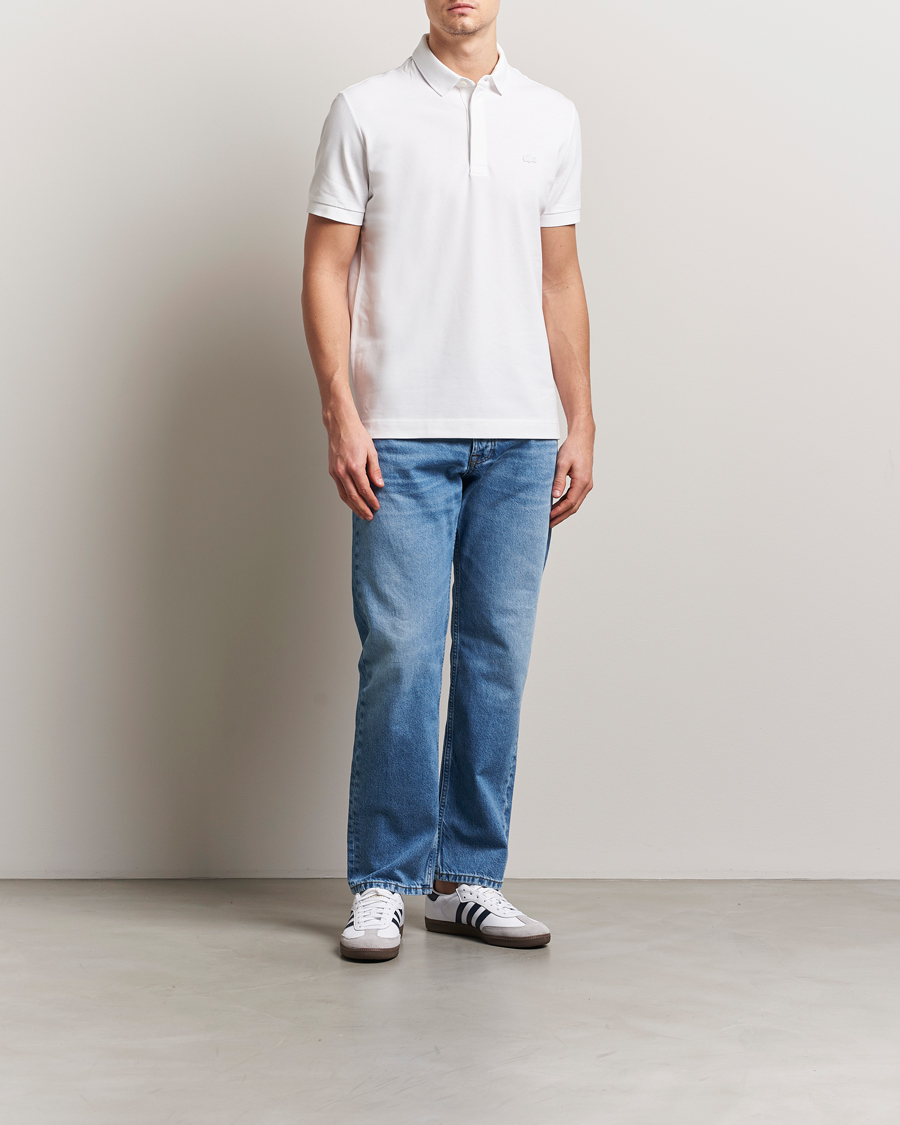 Heren | Polo's | Lacoste | Paris Polo Piké White