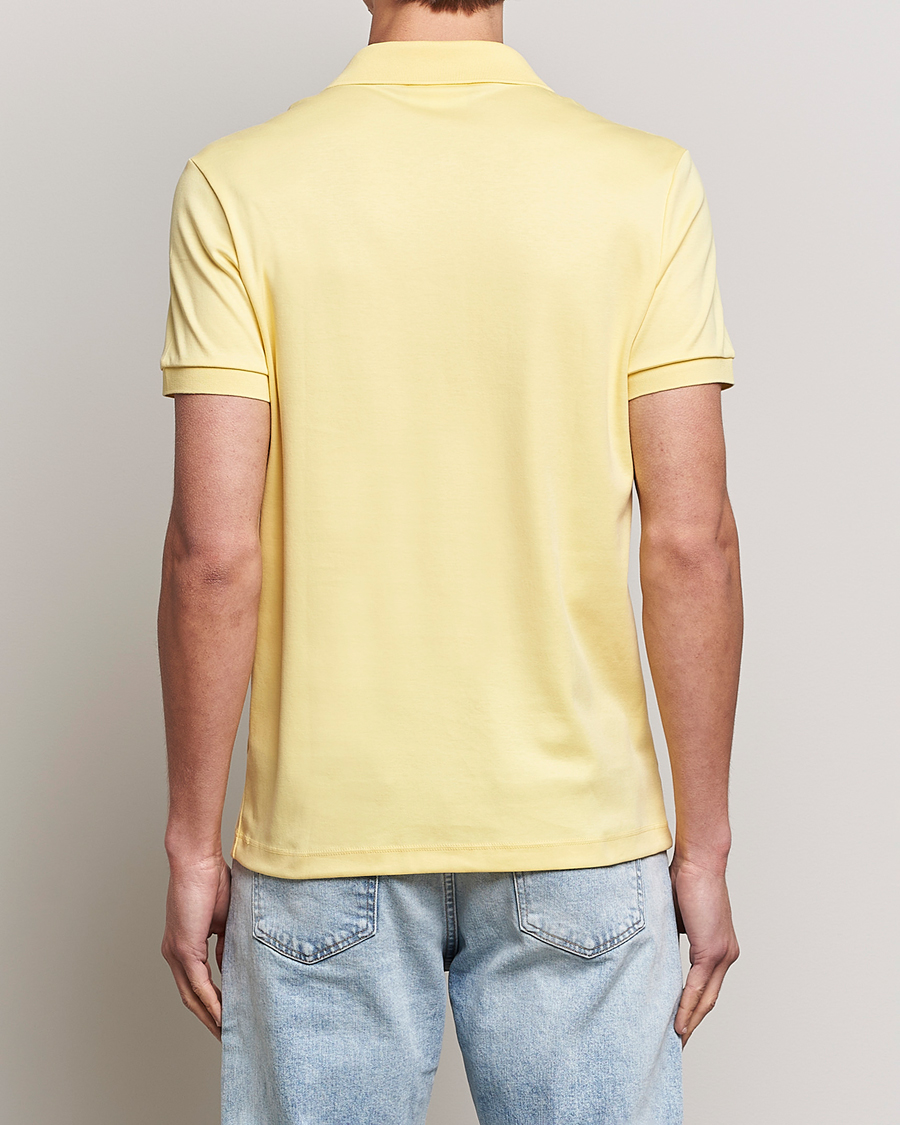 Heren | Polo's | Lacoste | Pima Interlock Piké Yellow