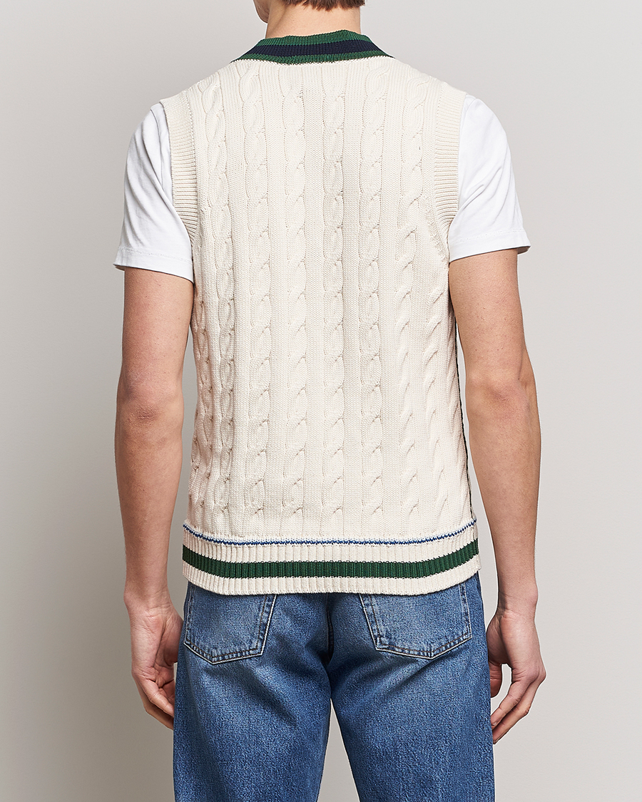 Heren | Truien | Lacoste | Contrast V-Neck Vest Lapland